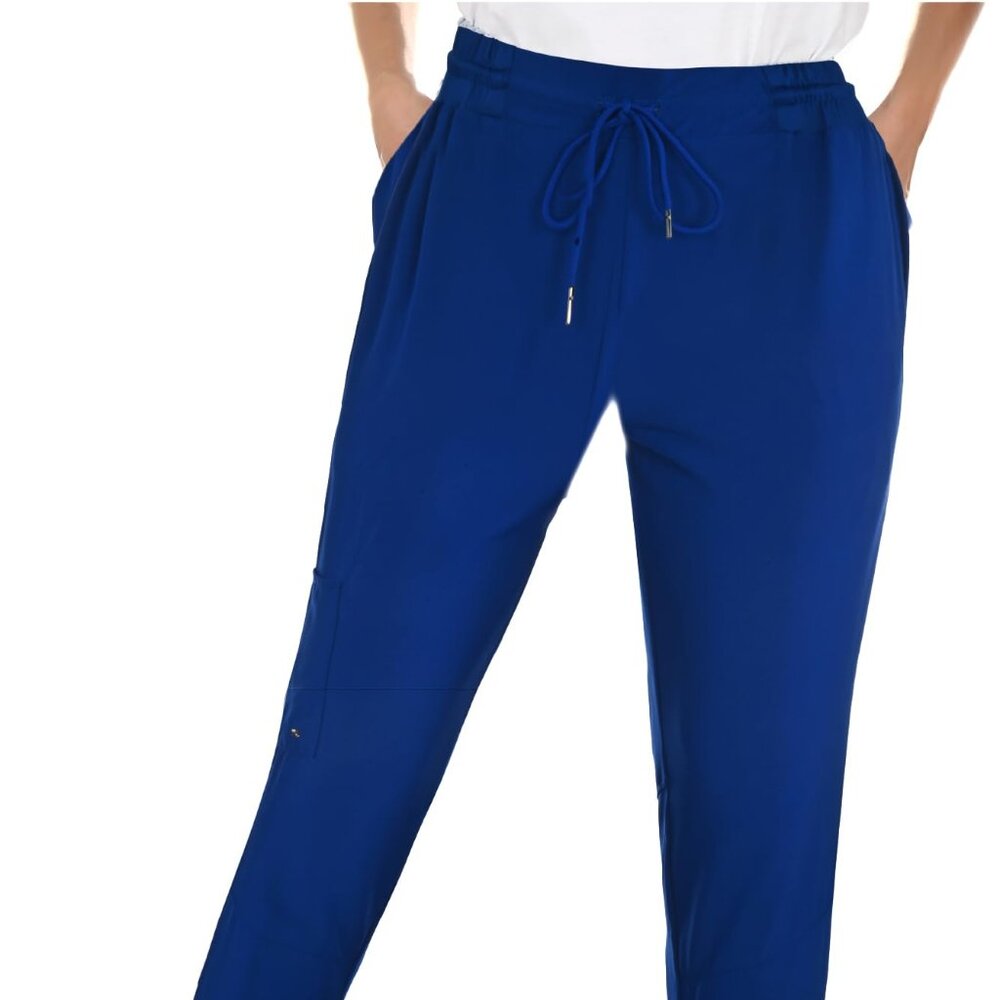 Scrubs for Women Jogger Pants Lightweight Slim Fit 4 Way Stretch Soft Scrub Pant